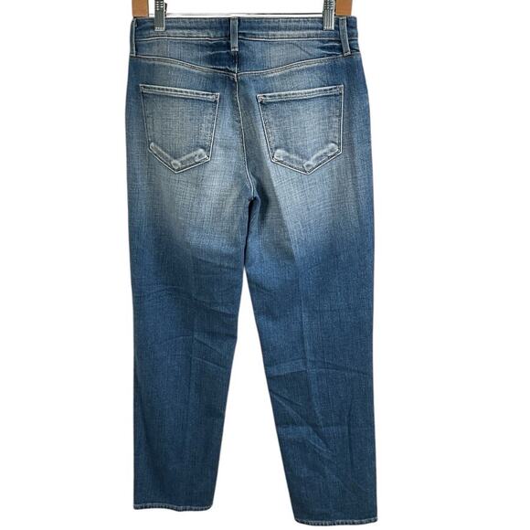 NWOT Lanston Mom Jeans Size 25 Super Soft Size 25 Blue Light Wash Jeans Classic - Picture 2 of 10